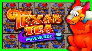 NEW SLOT MACHINE! BIG WINS! Texas Tea Pinball Slot Machine With SDGuy1234