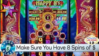⋆ Slots ⋆️ New - Happy 8's Prosperity Boost Slot Machine
