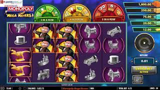 Monopoly Mega Movers new slot by WMS dunover tries...
