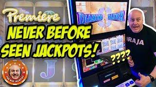 •Premiere Slot Play! • Never Before Seen High Limit Jackpots! •