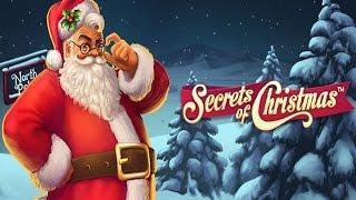 BIG WIN on Secrets of Christmas Slot (NetEnt) - 5€ BET!