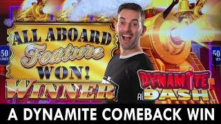 A Dynamite Comeback WIN ⋆ Slots ⋆ ALL ABOARD at Agua Caliente Casino