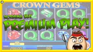 PREMIUM PLAY SLOTS! Crown Gems, Eggspendables, Bars & 7's and More!