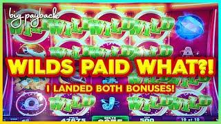 NEW Wheel of Fortune Slot Machine! BOTH BONUSES!
