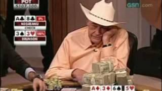 View On Poker - Daniel Negreanu Reads Doyle Brunson's Hand On High Stakes Poker!