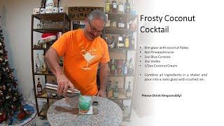 Frosty Coconut Cocktail