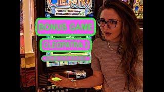 CLEOPATRA 2 | BONUS GAME | BIG WIN | HIGH LIMIT SLOTS | VEGAS
