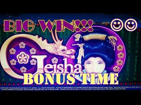 ~BIG WIN~ Geisha | Slot Machine Bonus w/re-trigger(60c)