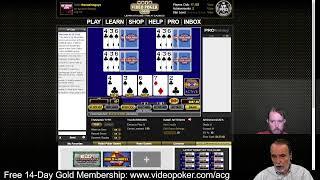 Win a $99 Videopoker.com Pro Membership Stream! Video Poker Challenge