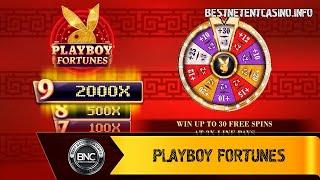 Playboy Fortunes slot by Gameburger Studios