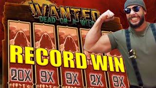 CRAZY WIN 2.5MIL in Wanted Dead or a Wild slot | TOP 5 BIGGEST WINS of the WEEK