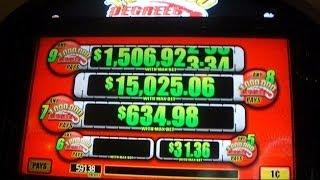 1,000,000 Degrees MAX BET Slot Machine QUICK HIT Big Win One Million Degrees