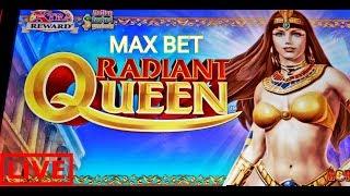 • RADIANT QUEEN • TOUGH GAME TO CRACK • | MAX BET | LIVE PLAY | SLOT MACHINE
