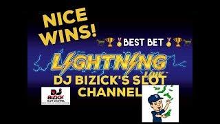 ~ LIGHTNING LINK ~ Best Bet Slot Machine ~ BONUSES!! • DJ BIZICK'S SLOT CHANNEL