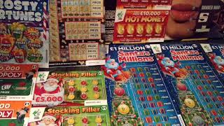We have been shopping for Scratchcards...SANTA"S MILLIONS and more
