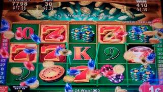 Money Bell Slot Machine Bonus - 10 Free Games Win with Locked Changing Symbols