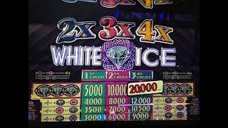 Today's budget is $300 (Part 1) Start from free play•2x3x4 White Ice $1 Slot Machine Akafuji Slot