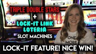 LOTERIA Slot Machine! Lock it Feature BONUS WIN!