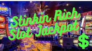 ⋆ Slots ⋆ Cha-Ching Winning BIG JACKPOT on the Slot Machine Stinkin Rich