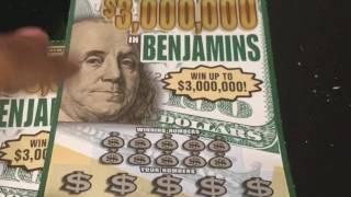 one more shot at the Benjamins scratchoff for Diesel Scratcher