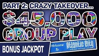⋆ Slots ⋆ Part 2: $45,000 GROUP PLAY ⋆ Slots ⋆ Wheel of Fortune & Pinball Double Diamond SLOTS