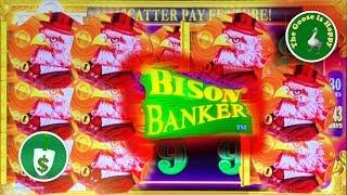 •️ New • Bison Banker slot machine, 2 sessions, Nice Win