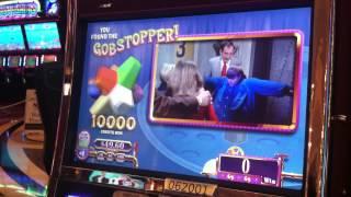 Willy Wonka Slot Machine Bonus - Gobstopper Pick