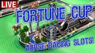 Fortune Cup Horse Racing Slots Live - Betting on Longshots!
