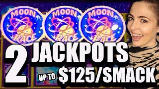 To The ⋆ Slots ⋆ $125/SPINS!  2 HANDPAY JACKPOTS! 6 BONUS GAMES on Moon Race!