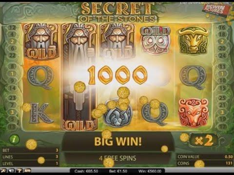 Secrets Of The Stones - Mega Big Win!
