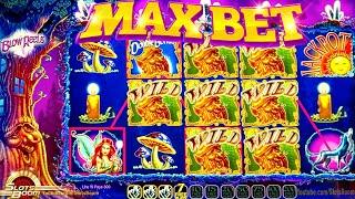 MAX BET TRIGGER!! Return to Crystal Forest Slots - BONUS FREE GAMES!!!