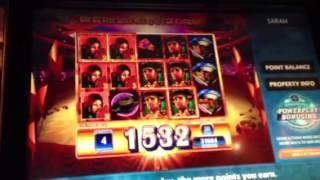 WMS- El Toreador max bet slot machine bonus win I