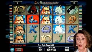High Limit Slot Play - Big Jackpot Bonus on Arctic Fox