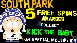 NEVER BEFORE SEEN SOUTH PARK KYLE FREE SPINS BONUS⋆ Slots ⋆ "Kick The Baby"⋆ Slots ⋆