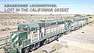 ABANDONED LOCOMOTIVES: Lost in the California Desert! • br0w1ng7