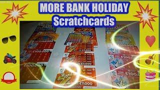 •Bank hoilday•Something different•Scratchcards•WINNING 777•CASH SPECTACULAR•MONEY SPINNERS•