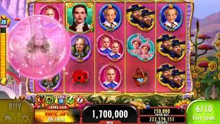 THE WIZARD OF OZ: MUNCHKINLAND Video Slot Casino Game with a FREE SPIN BONUS