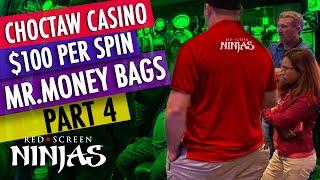 VGT SLOTS $100 MR. MONEY BAGS GROUP POOL AT CHOCTAW CASINO IN DURANT!