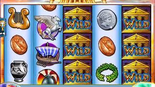 ZEUS Video Slot Casino Game with a REGTRIGGERED 