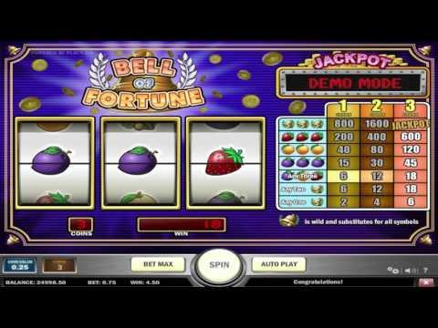 Free Bell Of Fortune slot machine by Play'n Go gameplay ★ SlotsUp