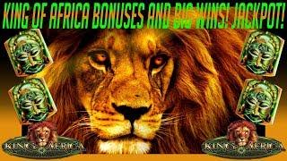 • KING OF AFRICA! • JACKPOT + MASSIVE Win Bonuses & Line hits! WMS Mondays! S1E5