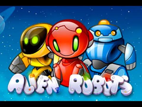 Free Alien Robots slot machine by NetEnt gameplay ★ SlotsUp