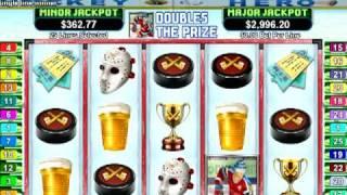 Hockey Hero Slot Machine Video at Slots of Vegas