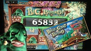 Billy Goat Bucks What a FUN Slot Machine Big Win Bonus