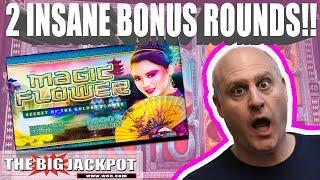 NEW GAME!! Magic Flower Slots BONUS WIN$ | The Big Jackpot