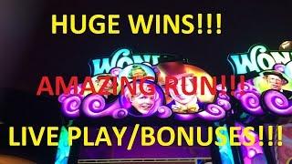 **HUGE WINS/LIVE PLAY!!** - Pure Imagination Slot Machine (AMAZING RUN!)