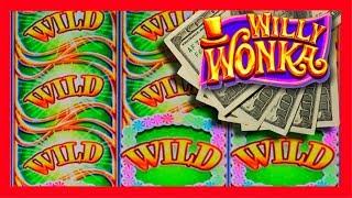The Most Chocolate Riverboat Rides Ever! BIG WINS • Wonka Slot Machine Bonuses • SDGuy1234