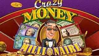 Crazy Money Millionaire - MAX BET Live Play and Bonus Win