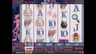 Pink Panther Slot Machine At Grand Reef Casino