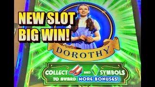 • NEW SLOT!  Wizard of Oz Emerald City BIG WIN! Live play! •